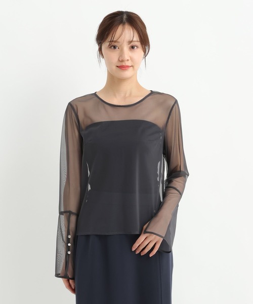 Andemiu（アンデミュウ）の「【3item set】ジャケットセットドレス644002（ドレス・レディース・ライトグレー/ブラック/グリーン系その他6・FREE）」の5枚目の写真