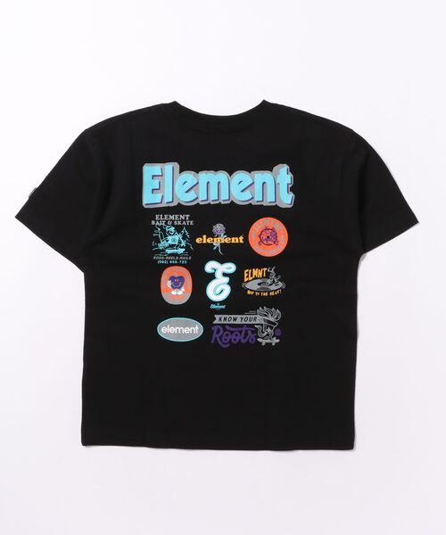 ELEMENT（エレメント）の「ELEMENT/エレメント ACOMPANY SS Y キッズ Tシャツ BG025254（Tシャツ/カットソー・キッズ・ホワイト/ブラック/ブルー・130cm/140cm/150cm/160cm）」の5枚目の写真