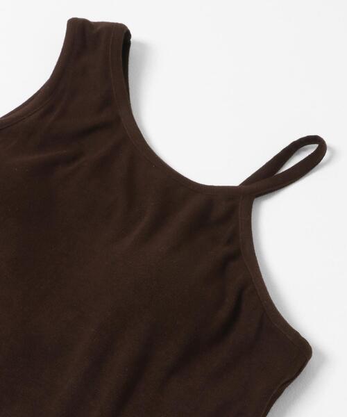 SENSE OF PLACE by URBAN RESEARCH（センスオブプレイスバイアーバンリサーチ）の「アシメネックカップツキキャミソール（キャミソール・レディース・ブラウン/ライトブルー/ブラック・ONE）」の9枚目の写真