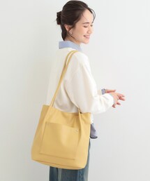SHOO・LA・RUE | 【A4/軽量】多ポケットでらくらく収納 つまみハンドルトートバッグ(トートバッグ)