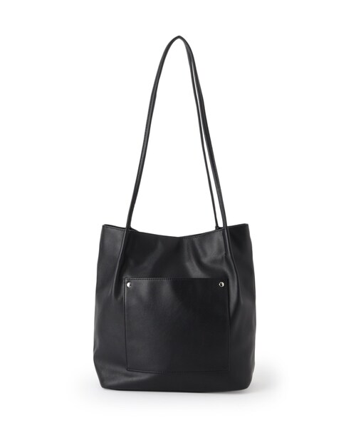 SHOO・LA・RUE（シューラルー）の「つまみハンドルトートバッグ（トートバッグ・レディース・ブラック/アイボリー/イエロー/グリーン系/ナチュラル・00）」の10枚目の写真