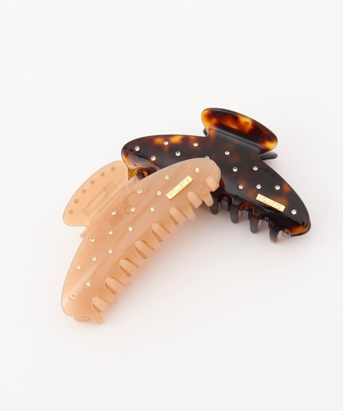 NOLLEY’S（ノーリーズ）の「NOLLEYS キラドットクリップ（ヘアゴム・レディース・ブラウン系その他/ベージュ・FREE）」の8枚目の写真