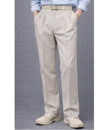 Sakka（サッカ）の「国産麻100％ツープリーツパンツ（スラックス）」