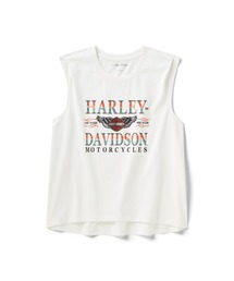 Harley-Davidson | オンブレ（グラデーション）・ブリング・ノースリーブTシャツ(Tシャツ/カットソー)