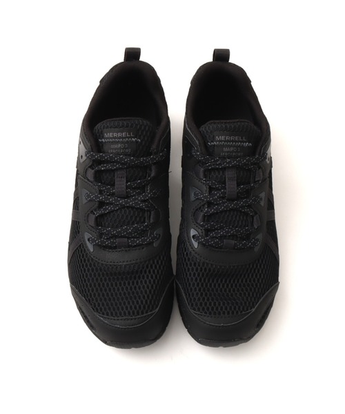 MERRELL(メレル)の「MERRELL MAIPO 3 AEROSPORT / メレル マイポ 3 エアロスポーツ(スニーカー・メンズ・ブラック・26.0cm/26.5cm/27.0cm/27.5cm/28.0cm/29.0cm)」の2枚目の写真