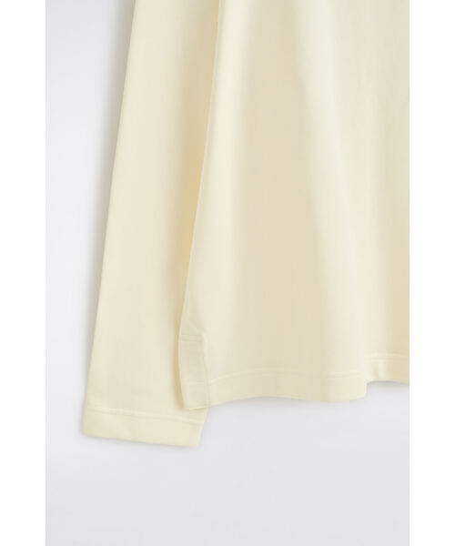 COS（コス）の「オーバーサイズ ボートネック スウェットシャツ（スウェット・メンズ・イエロー・L/S/M/XL/XS）」の8枚目の写真
