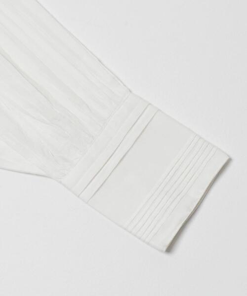 URBAN RESEARCH(アーバンリサーチ)の「コットンボイルギャザーショートブラウス(シャツ/ブラウス・レディース・ブラウン/ブルー系その他/イエロー/オフホワイト・FREE)」の16枚目の写真