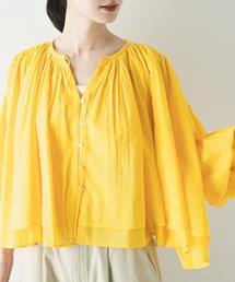 URBAN RESEARCH（アーバンリサーチ）の「コットンボイルギャザーショートブラウス（シャツ/ブラウス）」