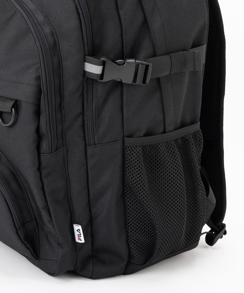 FILA（フィラ）の「【FILA/フィラ】 クリアポーチ付きリュック 大容量 30L 通学 通勤 バッグ スクールリュック（バックパック/リュック・レディース・ブラック/ブラック×パープル/ブラック×ブルー・FREE）」の18枚目の写真
