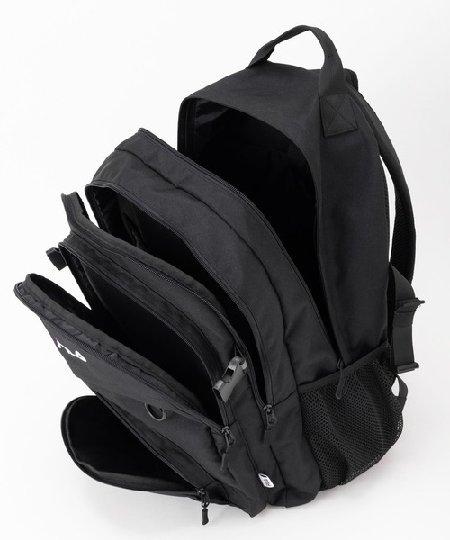 FILA（フィラ）の「【FILA/フィラ】 クリアポーチ付きリュック 大容量 30L 通学 通勤 バッグ スクールリュック（バックパック/リュック・レディース・ブラック/ブラック×パープル/ブラック×ブルー・FREE）」の21枚目の写真