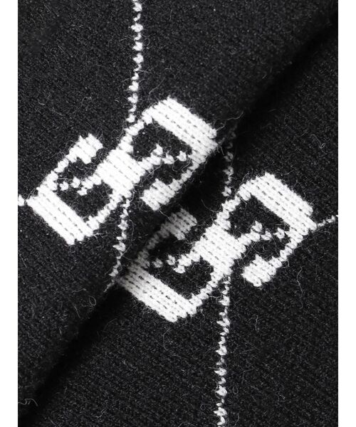 GYDA（ジェイダ）の「GG quiltingニットトップス（ニット/セーター・レディース・ブラック/グレー・FREE）」の17枚目の写真