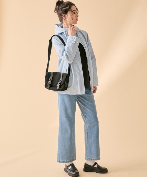 AIGLE(エーグル)の「オーガニックコットン ストレート ストレッチデニム ジーンズ(デニムパンツ・レディース・ブルー/ライトブルー・40/38/34/36)」の9枚目の写真