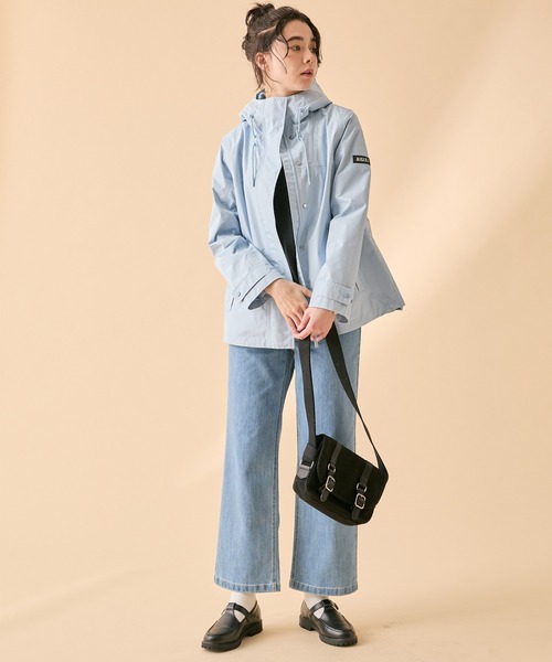 AIGLE(エーグル)の「オーガニックコットン ストレート ストレッチデニム ジーンズ(デニムパンツ・レディース・ブルー/ライトブルー・40/38/34/36)」の5枚目の写真