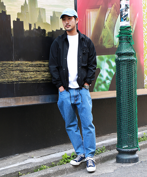 BEAMS（ビームス）の「＜WEB限定＞BEAMS / NEW STANDARD リップストップコーチジャケット（ブルゾン・メンズ・オリーブ/ブラック・LARGE/X-LARGE/MEDIUM/SMALL）」の19枚目の写真