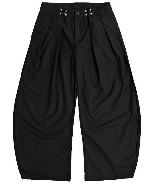 CavariA（キャバリア）の「『CavariA/キャバリア』ワイドストライプ2wayパンツ（その他パンツ・メンズ・ストライプ/ブラック・M/L）」の11枚目の写真