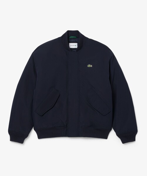 LACOSTE(ラコステ)の「撥水防風 タフタボンバージャケット / 中綿入り(ブルゾン・メンズ・ダークネイビー・46/50/48/52)」の4枚目の写真