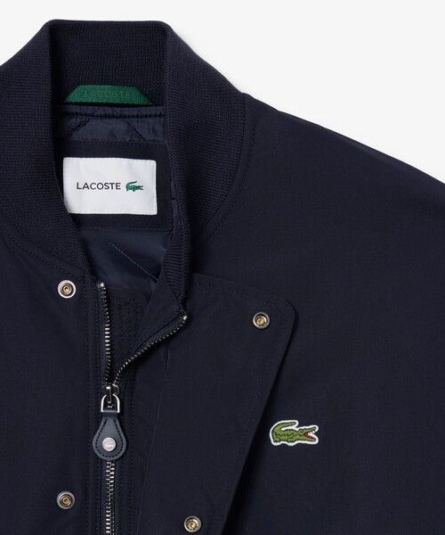 LACOSTE(ラコステ)の「撥水防風 タフタボンバージャケット / 中綿入り(ブルゾン・メンズ・ダークネイビー・46/50/48/52)」の5枚目の写真