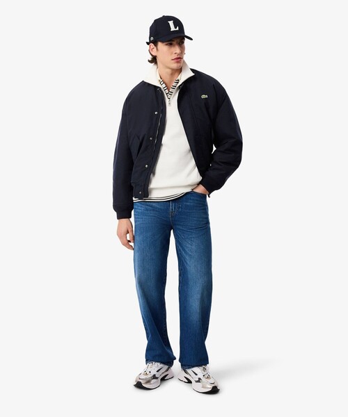 LACOSTE(ラコステ)の「撥水防風 タフタボンバージャケット / 中綿入り(ブルゾン・メンズ・ダークネイビー・46/50/48/52)」の10枚目の写真
