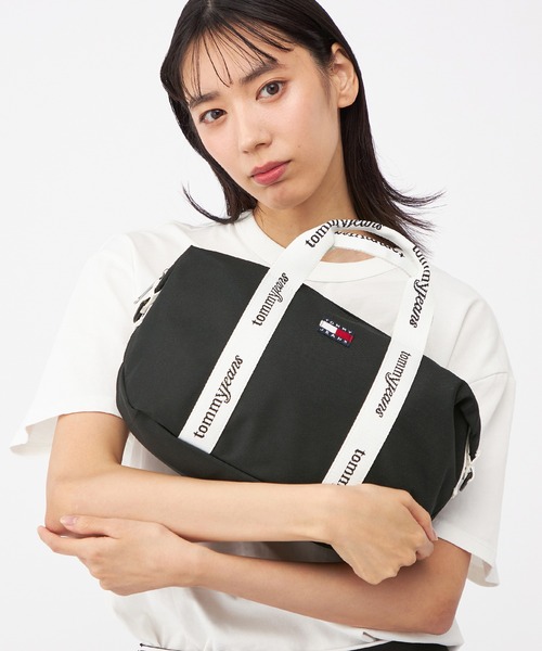 tommy jeans（トミー ジーンズ）の「【オンライン限定】エッセンシャル デイリーミニトートバッグ（AW18460)（トートバッグ・レディース・ベージュ/ブラック・FREE）」の15枚目の写真