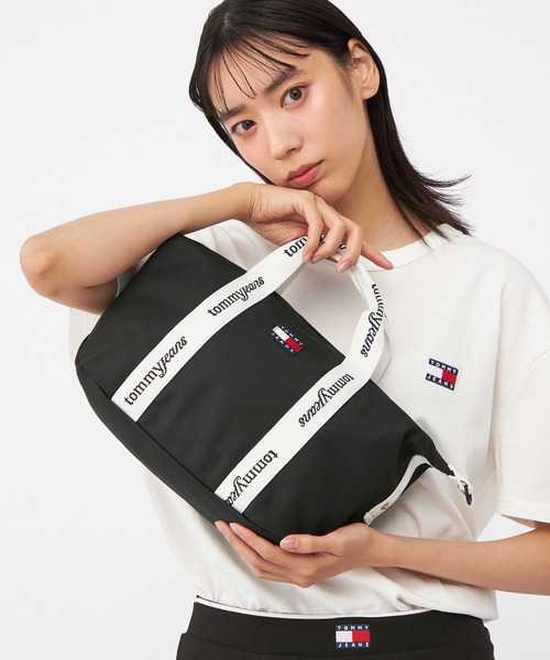 tommy jeans（トミー ジーンズ）の「【オンライン限定】エッセンシャル デイリーミニトートバッグ（AW18460)（トートバッグ・レディース・ベージュ/ブラック・FREE）」の16枚目の写真