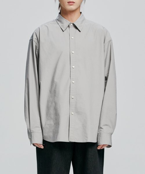 UNION BLUE(ユニオンブルー)の「LAUNDRY SHIRT (GRAY)(シャツ/ブラウス・メンズ・その他・LARGE/MEDIUM/SMALL/X-LARGE/XX-LARGE)」の1枚目の写真
