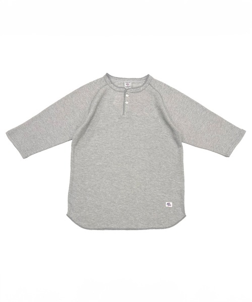 ALWAYS GOOD TIME(オルウェイズグッドタイム)の「【JEMORGAN / ジェーイーモーガン】ワッフルヘンリーネック7分袖Tシャツ(Tシャツ/カットソー・メンズ・ホワイト/カーキ/ナチュラル/杢グレー/ネイビー/ブラック・S/XL/L/M)」の17枚目の写真