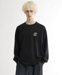 HARE（ハレ）の「Flower Artバックプリントカットソー(HARE)（Tシャツ/カットソー）」