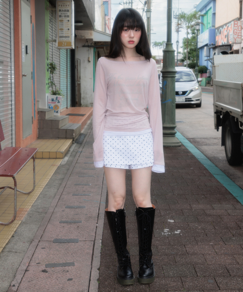 ROSEFRANTZ（ロゼフランツ）の「Dot Back Pocket Skirt Pants [Ivory]（スカート・レディース・アイボリー・SMALL/MEDIUM）」の22枚目の写真