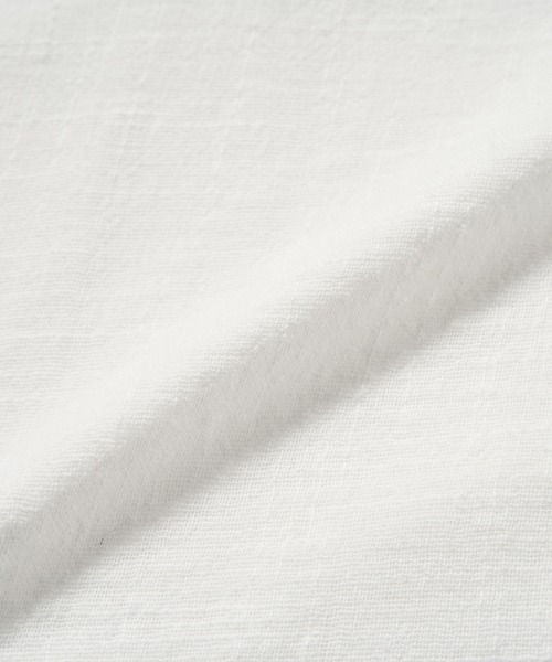 Noen(ノエン)の「リネンライクガーゼスキッパーシャツ(シャツ/ブラウス・メンズ・ブラック/アッシュブラウン/ホワイト・LARGE/MEDIUM)」の17枚目の写真