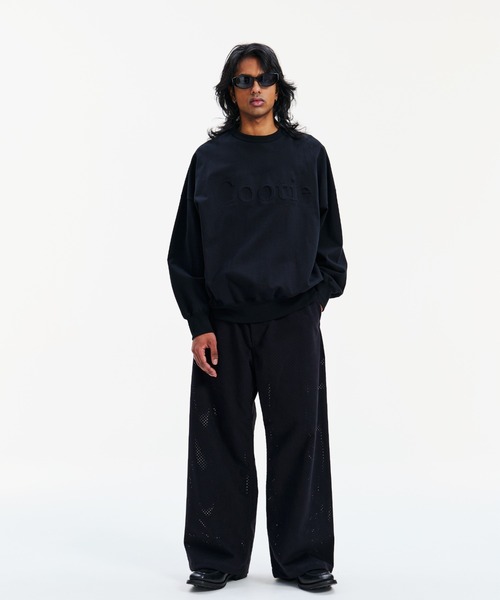 COOTIE PRODUCTIONS（クーティープロダクションズ）の「Heavy Oz Jersey Plain Crew（スウェット・メンズ・グレー系その他/ブラック・X-LARGE/LARGE/MEDIUM/SMALL）」の5枚目の写真