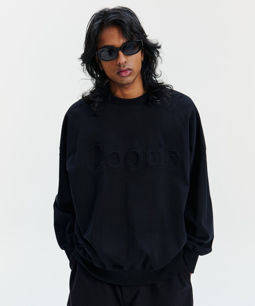COOTIE PRODUCTIONS（クーティープロダクションズ）の「Heavy Oz Jersey Plain Crew（スウェット・メンズ・グレー系その他/ブラック・X-LARGE/LARGE/MEDIUM/SMALL）」の7枚目の写真