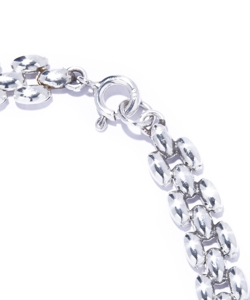 quip queint（クイップクエイント）の「【quip queint】vein necklace/ヴェイン ネックレス QU265（ネックレス・レディース・シルバー・FREE）」の3枚目の写真