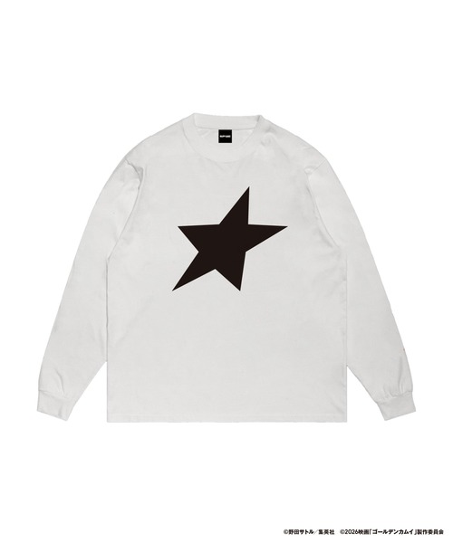 刺青人皮風ロゴ 杉元ロンT（Tシャツ/カットソー）｜GOLDENKAMUY