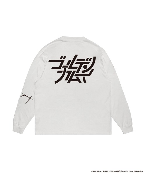 刺青人皮風ロゴ 杉元ロンT（Tシャツ/カットソー）｜GOLDENKAMUY