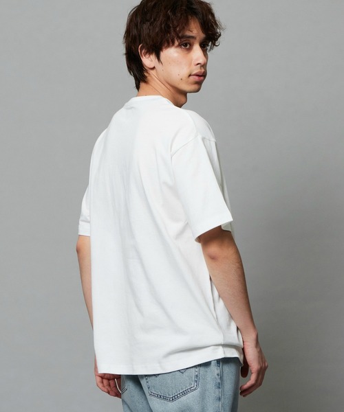 EDWIN（エドウィン）の「EDWIN エドウィン プリントTシャツ インディゴ 半袖（Tシャツ/カットソー・メンズ・ブルー/ホワイト・MEDIUM/LARGE/X-LARGE）」の5枚目の写真