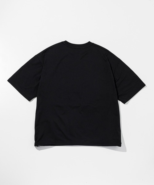 +phenix(プラスフェニックス)の「+phenix(プラスフェニックス) DRAWSTRING SHORT SLEEVE TEE / ドローストリング ショートスリーブ Tシャツ(Tシャツ/カットソー・メンズ・ブラック/ホワイト・XL/L/M)」の20枚目の写真