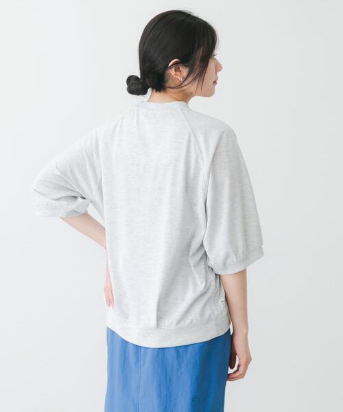 NANGA(ナンガ)の「『別注』NANGA×EKAL CAVET-SHIRTS(Tシャツ/カットソー・レディース・グレー系その他/ブラック・FREE)」の7枚目の写真