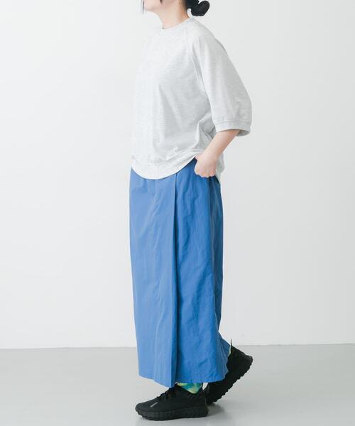 NANGA(ナンガ)の「『別注』NANGA×EKAL CAVET-SHIRTS(Tシャツ/カットソー・レディース・グレー系その他/ブラック・FREE)」の8枚目の写真
