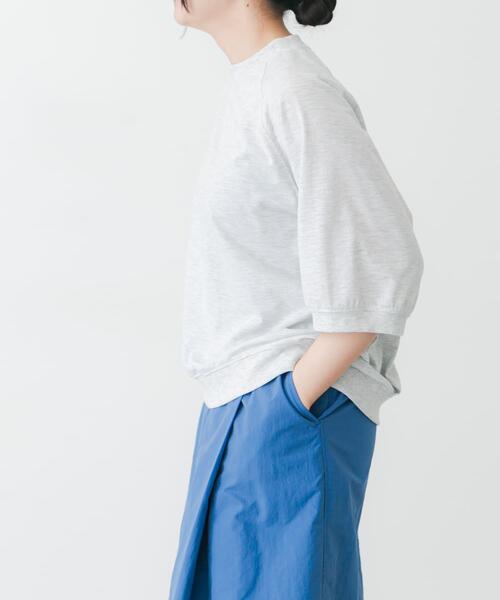 NANGA(ナンガ)の「『別注』NANGA×EKAL CAVET-SHIRTS(Tシャツ/カットソー・レディース・グレー系その他/ブラック・FREE)」の10枚目の写真
