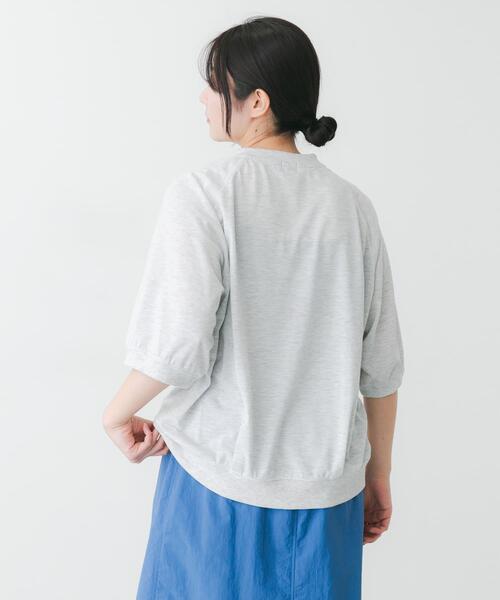 NANGA(ナンガ)の「『別注』NANGA×EKAL CAVET-SHIRTS(Tシャツ/カットソー・レディース・グレー系その他/ブラック・FREE)」の11枚目の写真