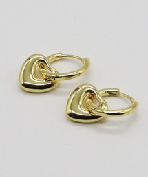 Bilan（ビラン）の「【BILAN】ハートドロップピアス（ピアス（両耳用））」