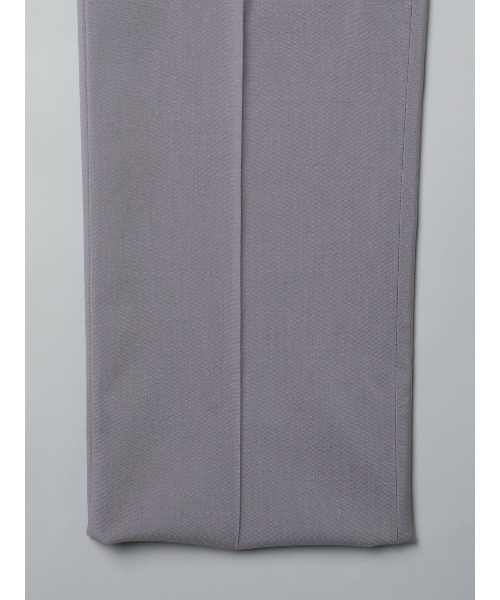 GOOVI（グービ）の「GOOVI／タックストレートパンツ／SUPER100'sウールトロピカル／無地（スーツパンツ・メンズ・パープル・1/2/3）」の7枚目の写真