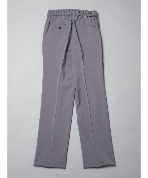 GOOVI（グービ）の「GOOVI／タックストレートパンツ／SUPER100'sウールトロピカル／無地（スーツパンツ・メンズ・パープル・1/2/3）」の2枚目の写真
