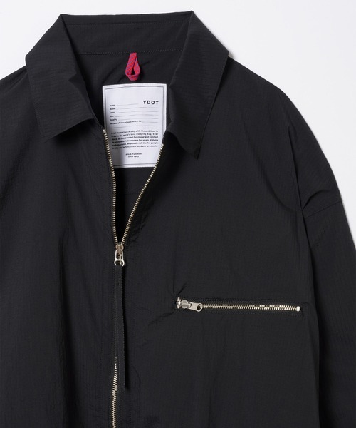 YDOT(ワイドット)の「【YDOT】LIGHTWEIGHT HALF ZIP SHIRT(シャツ/ブラウス・メンズ・オリーブ/ブラック・M)」の6枚目の写真