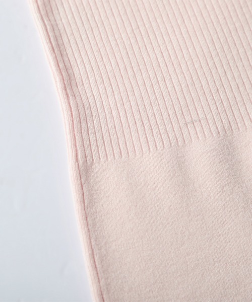 AMELY(エミリー)の「襟付き リブニット トップス(ポロシャツ・レディース・ベージュ/ピンク/ブラック/グレー・フリー)」の21枚目の写真