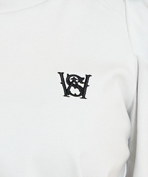 WILLSELECTION（ウィルセレクション）の「ロゴ刺繍タックスリーブTシャツ（Tシャツ/カットソー・レディース・オフホワイト/ブラック/サックスブルー・FREE）」の17枚目の写真