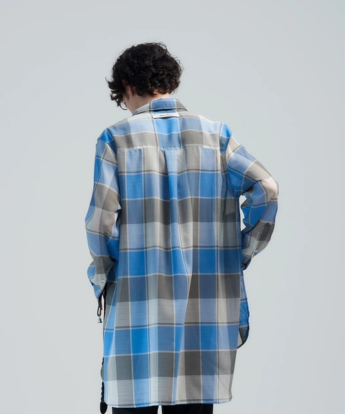 BED J.W. FORD（ベッドフォード）の「【BED J.W. FORD/ベッドフォード】NICE IDEA（シャツ/ブラウス・メンズ・レッド/ブルー・1/0）」の5枚目の写真