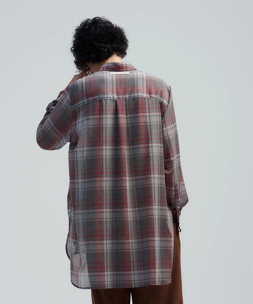 BED J.W. FORD（ベッドフォード）の「【BED J.W. FORD/ベッドフォード】NICE IDEA（シャツ/ブラウス・メンズ・レッド/ブルー・1/0）」の6枚目の写真