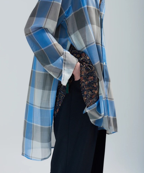 BED J.W. FORD（ベッドフォード）の「【BED J.W. FORD/ベッドフォード】NICE IDEA（シャツ/ブラウス・メンズ・レッド/ブルー・1/0）」の7枚目の写真