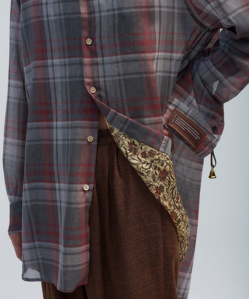 BED J.W. FORD（ベッドフォード）の「【BED J.W. FORD/ベッドフォード】NICE IDEA（シャツ/ブラウス・メンズ・レッド/ブルー・1/0）」の8枚目の写真